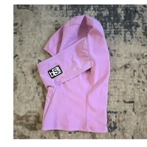 BlackStrap Pink Balaclava Hood, One Size, Solid Polyester/Elastane Blend Logo